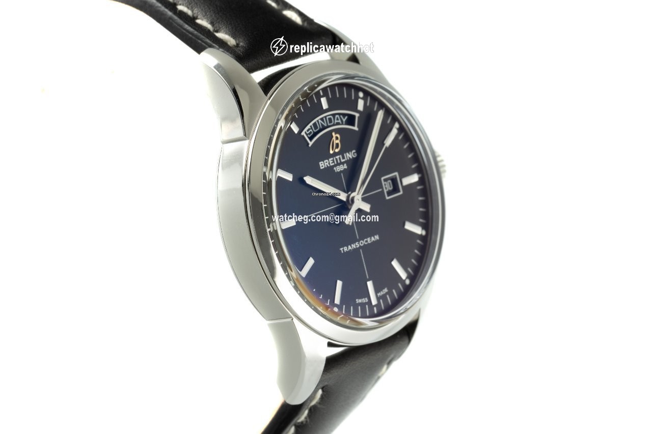 Breitling Transocean Day & Date Mens watch Unisex Automatic Steel A4531012 BB69 3