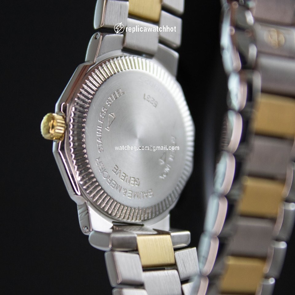 Baume & Mercier Riviera Mens watch Unisex Automatic Gold Steel 5231.3 3
