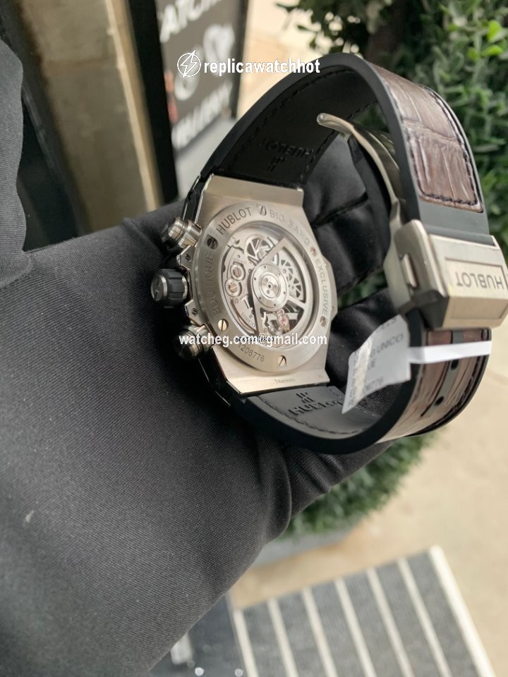 Hublot Big Bang Unico Mens watch Unisex Automatic Titanium 411.NX.1170.RX 3