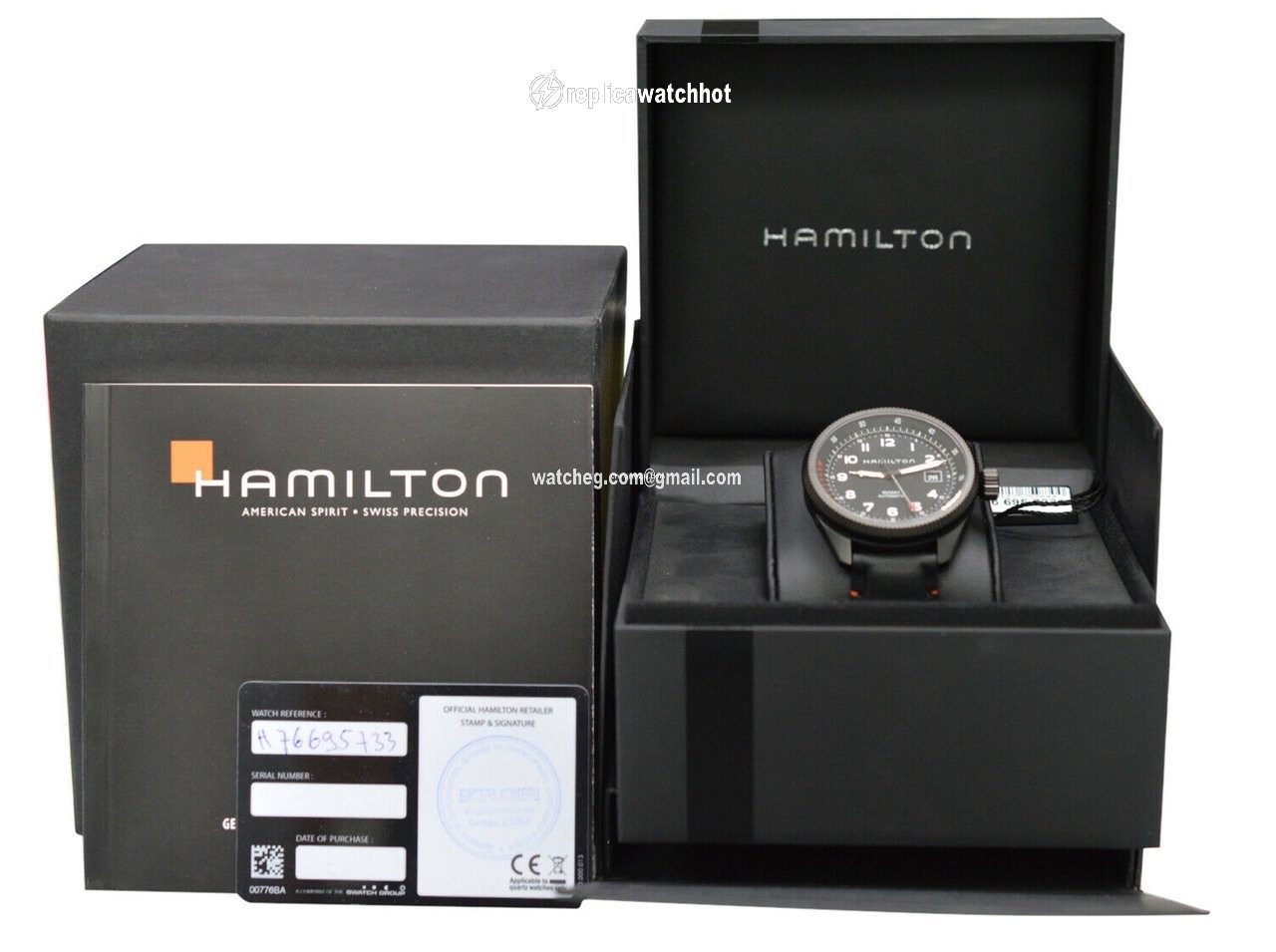 Hamilton Khaki Aviation Mens watch Unisex Automatic Steel H76695733 3