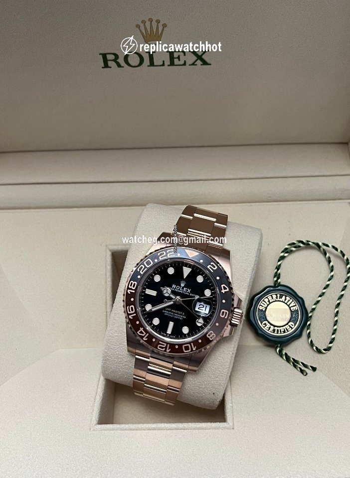 Rolex GMT-Master II Mens watch Unisex Rose gold Automatic 126715CHNR-0001 3