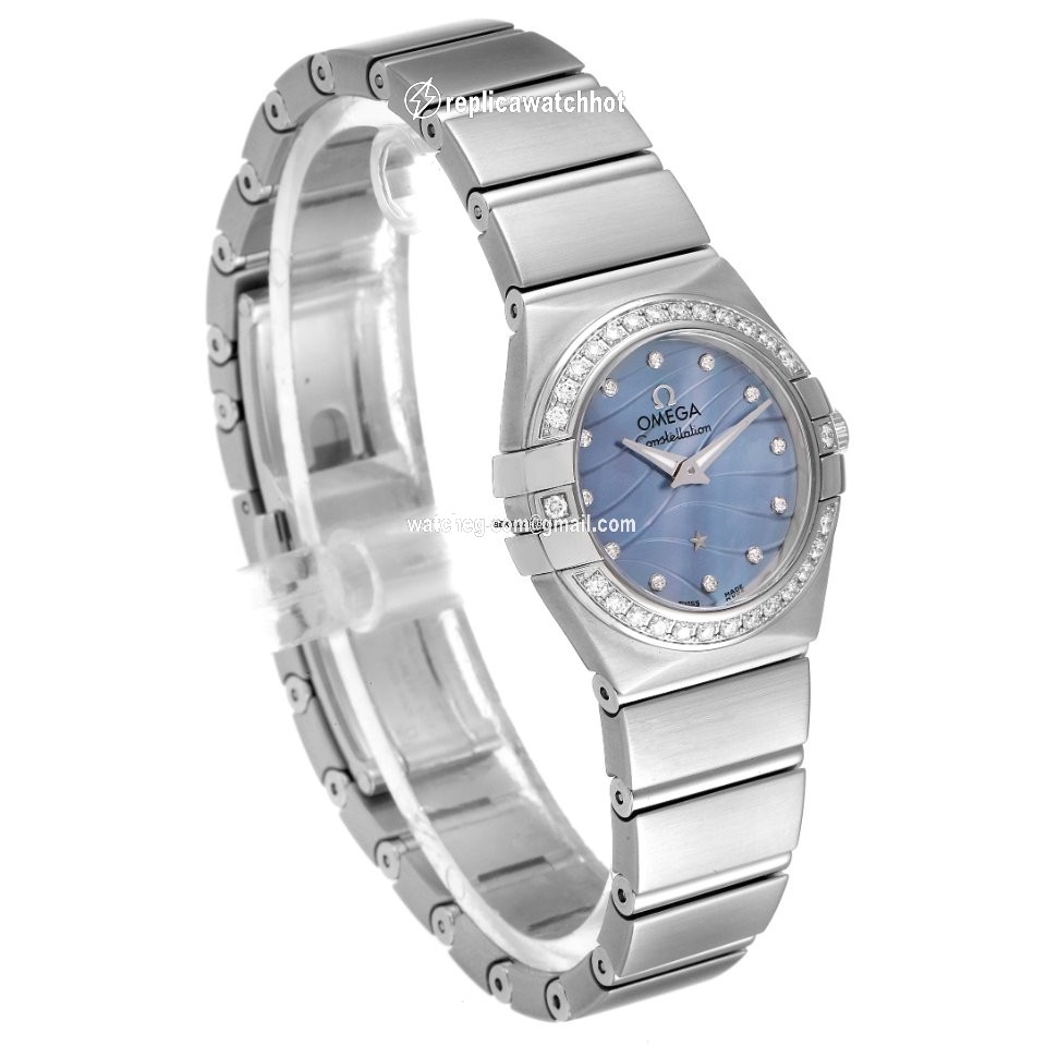 Omega Constellation Quartz Womens watch Quartz Steel 123.15.24.60.57.001 3