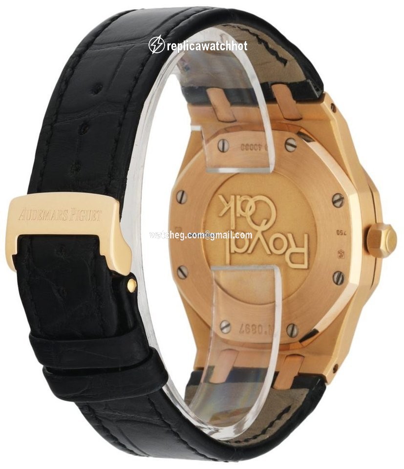 Audemars Piguet Royal Oak Dual Time Mens watch Unisex Automatic Rose gold 26120OR 3
