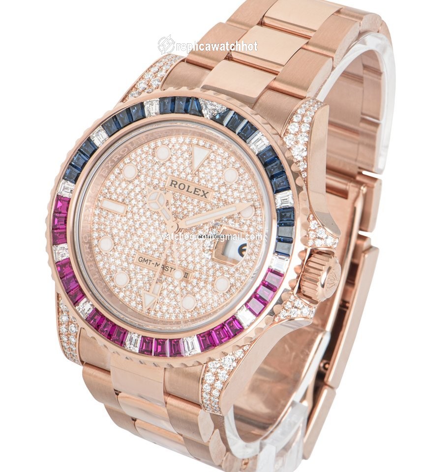 Rolex GMT-Master II Mens watch Unisex Rose gold Automatic 126755SARU 3