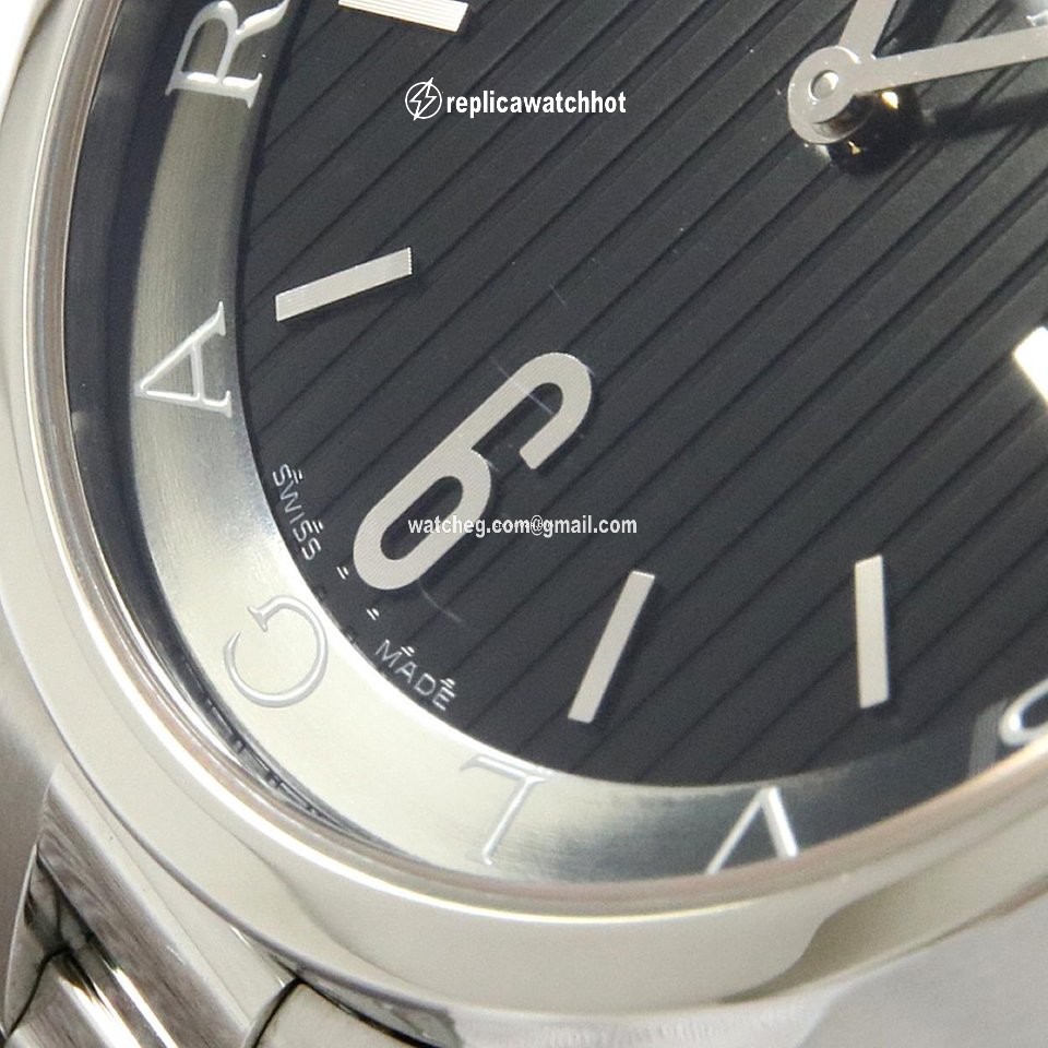 Bulgari Solotempo Mens watch Unisex Quartz ST42S ST42BSS 3