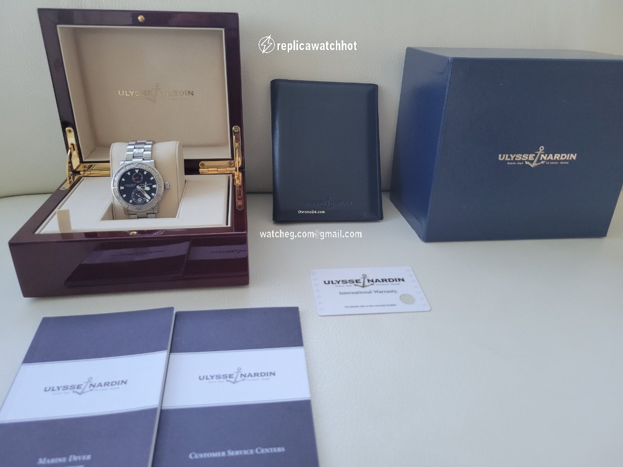 Ulysse Nardin Maxi Marine Diver Mens watch Unisex Automatic Steel 263-55 3
