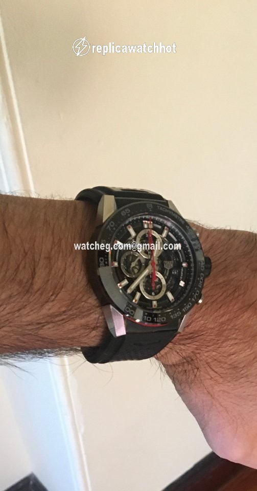 TAG Heuer Carrera Calibre HEUER 01 Mens watch Unisex Automatic CAR2A1Z-0RTX3670 3