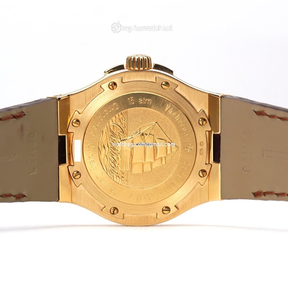 Vacheron Constantin Overseas Mens watch Unisex Automatic Yellow gold 42042 000J-8966 3