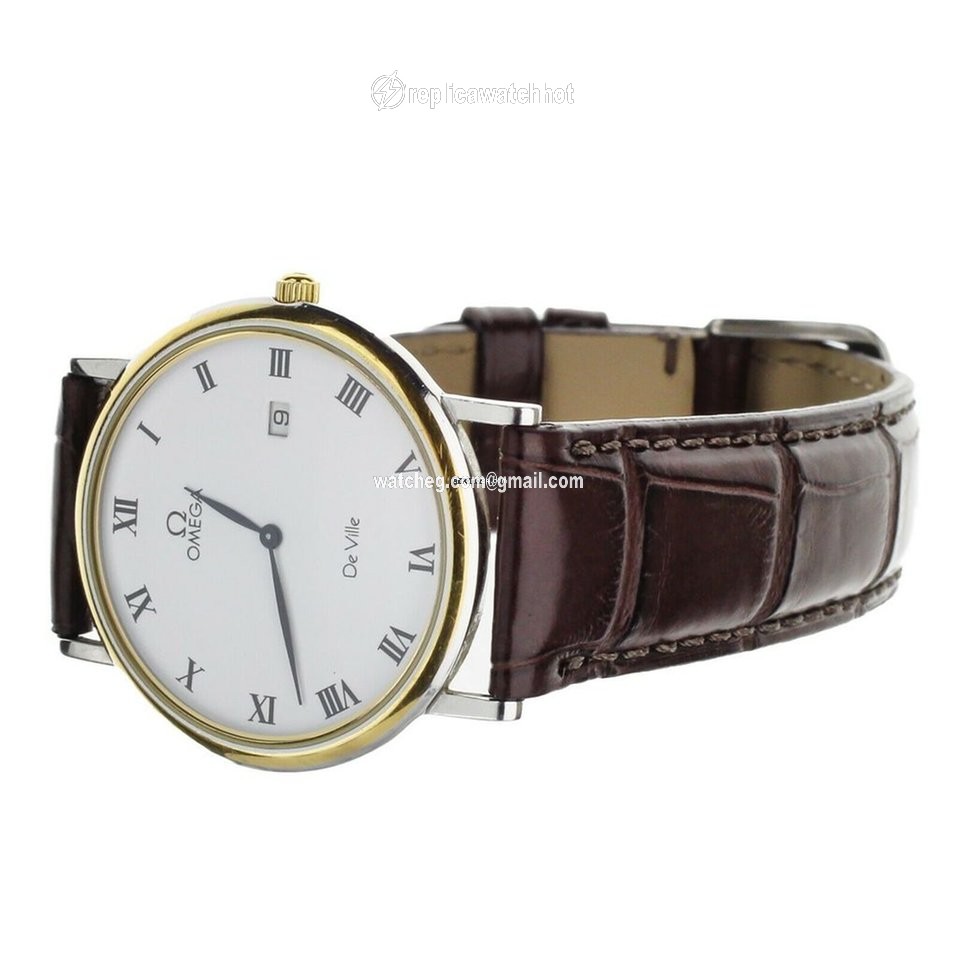 Omega De Ville Mens watch Unisex Quartz Steel 7410.23 3