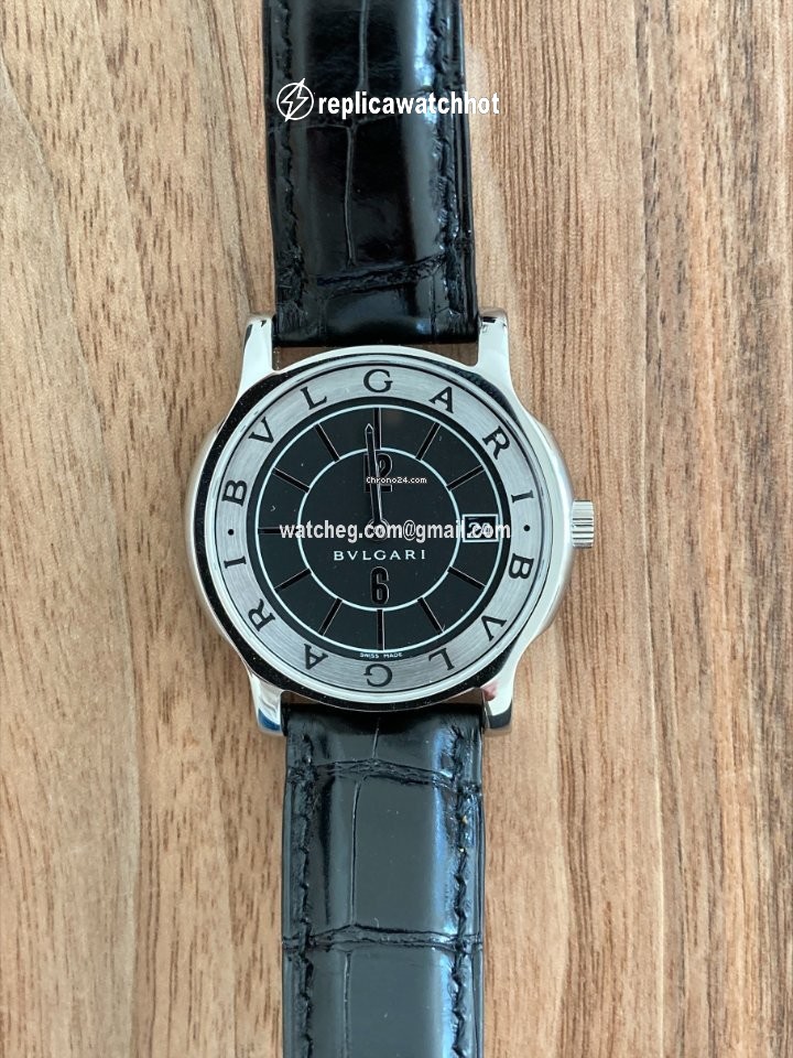 Bulgari Solotempo Mens watch Unisex Quartz Steel ST35S 3