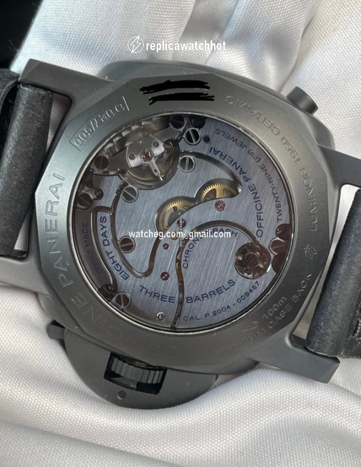 Panerai Luminor 1950 8 Days Chrono Monopulsante GMT Manual winding PAM 00317 or PAM 317 3