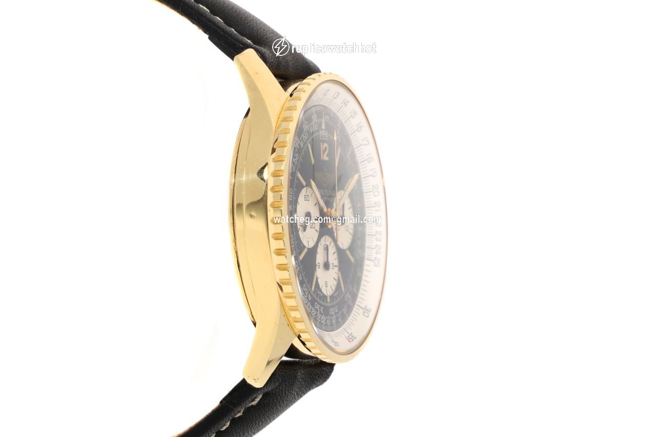Breitling Navitimer Cosmonaute Mens watch Unisex Manual winding Yellow gold 81600 3