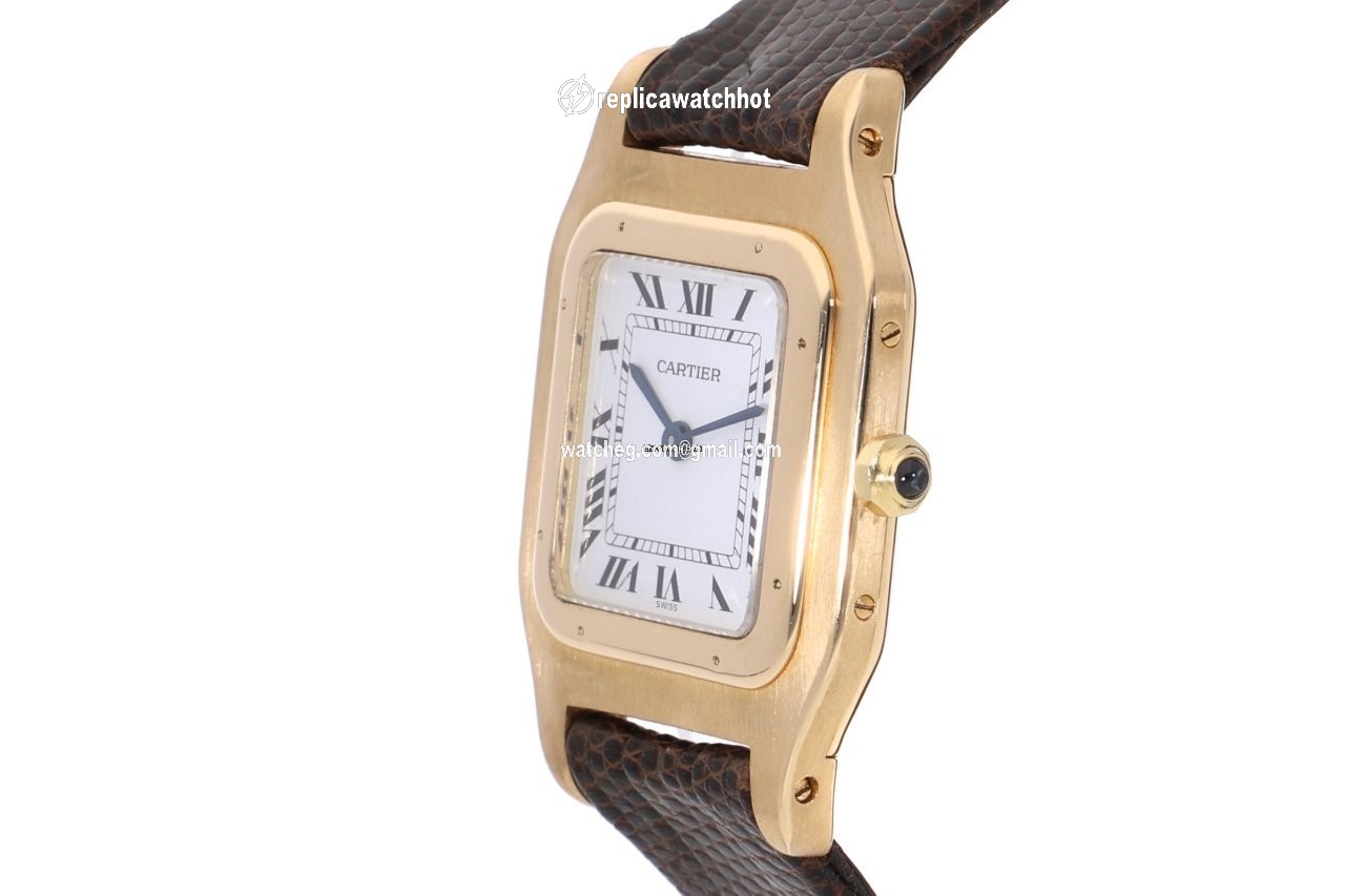 Cartier Santos Dumont Womens watch Quartz Yellow gold 8107 3