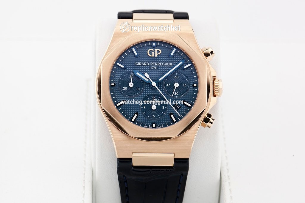 Girard Perregaux Laureato Mens watch Unisex Automatic Rose gold 81020-52-432-BB4A 3