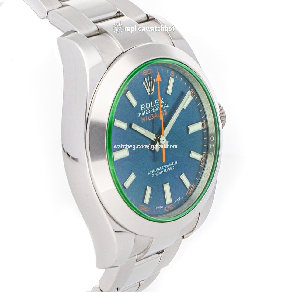 Rolex Milgauss Mens watch Unisex Steel Automatic 116400GV-0002 3