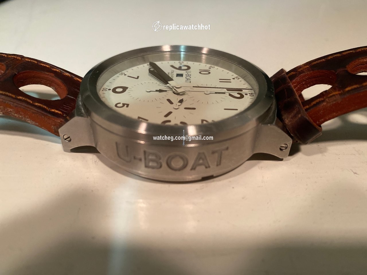 U-Boat Flightdeck Mens watch Unisex Automatic Steel U-7750 50 3
