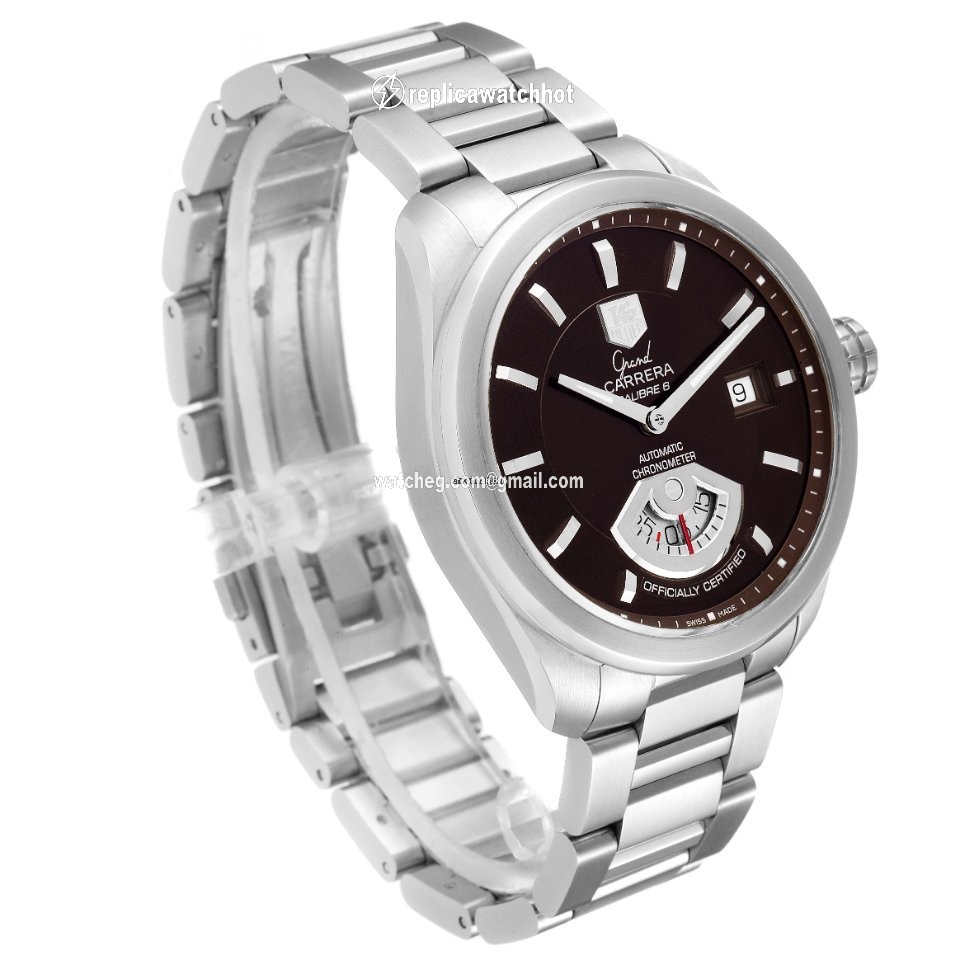 TAG Heuer Grand Carrera Mens watch Unisex Automatic Steel WAV511C.BA0900 3