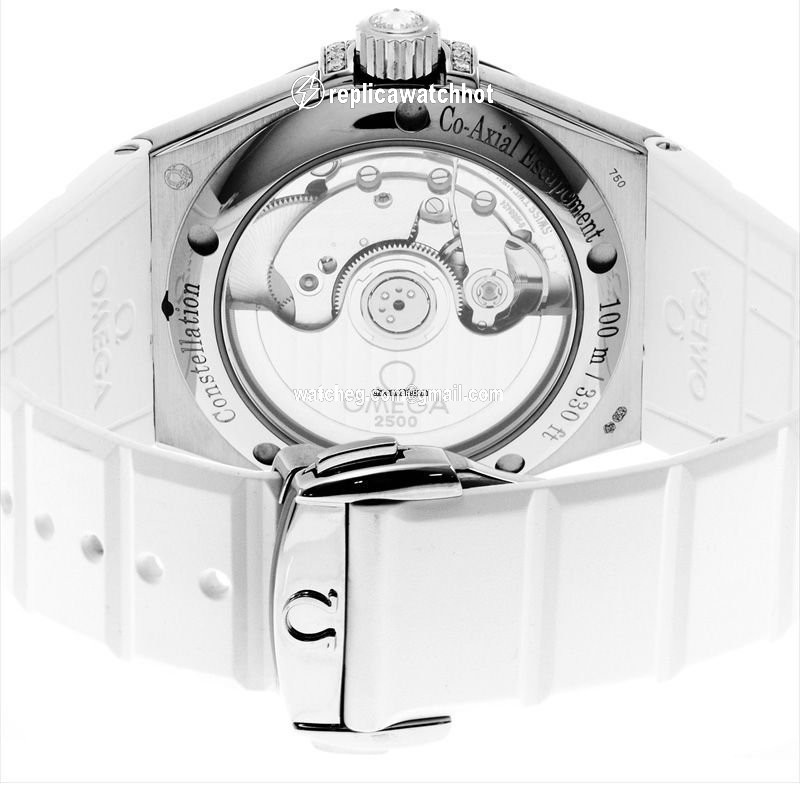 Omega Constellation Ladies Womens watch Automatic White gold 12357352055005 3