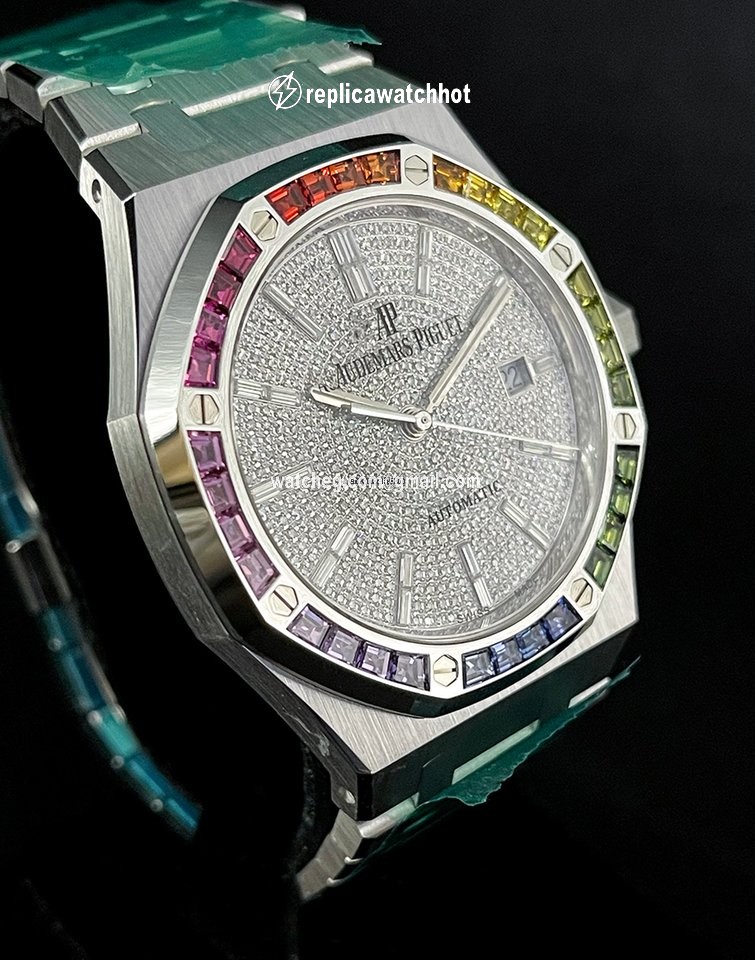 Audemars Piguet Royal Oak Mens watch Unisex Automatic White gold 15413BC.YY.1220BC.01 3