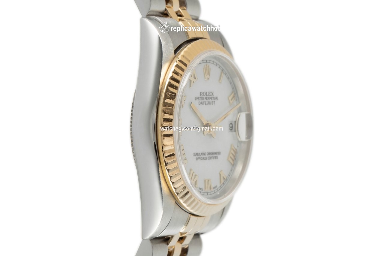 Rolex Datejust 31 Womens watch Gold Steel Automatic 78273 3