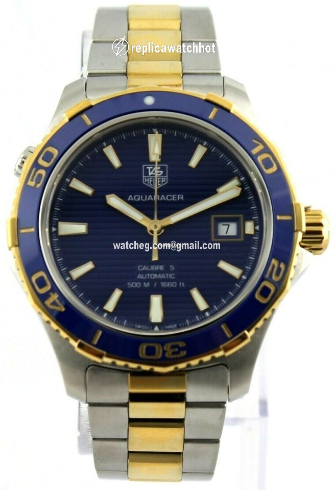 TAG Heuer Aquaracer 500M Mens watch Unisex Automatic Gold Steel WAK2120.BB0835 3