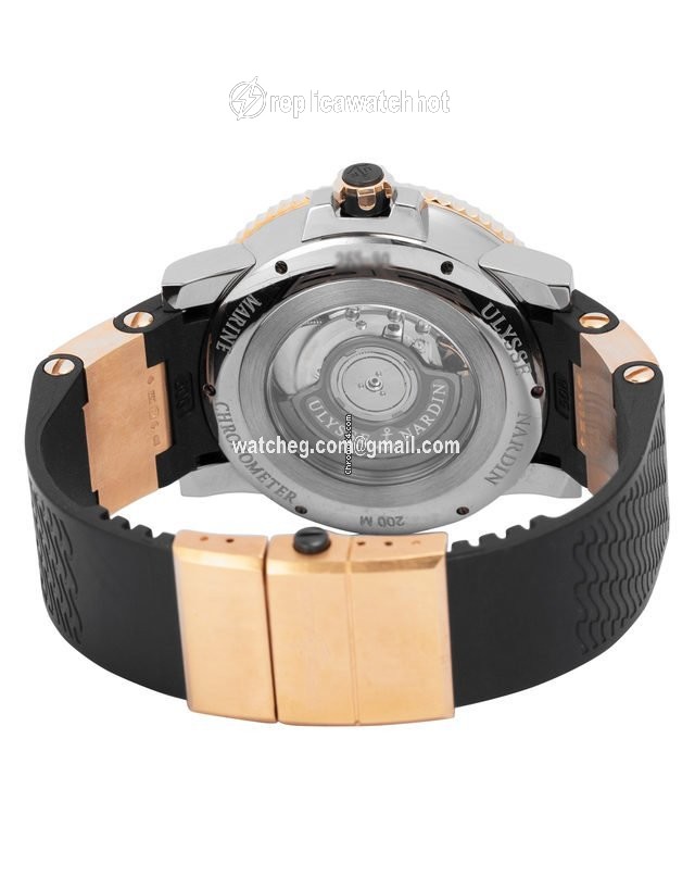 Ulysse Nardin Maxi Marine Diver Mens watch Unisex Automatic Rose gold 265-90-3 3