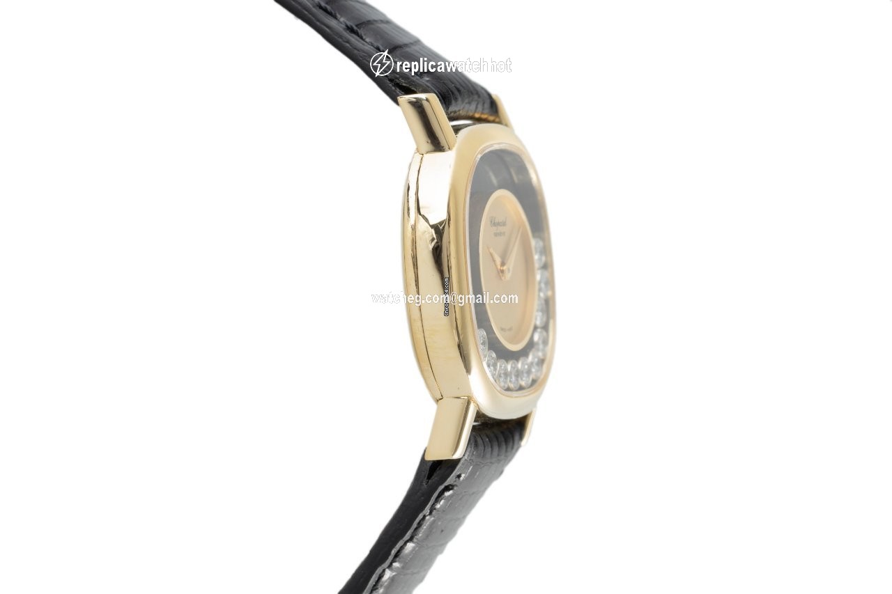 Chopard Happy Diamonds Womens watch Manual winding Yellow gold 50895 3