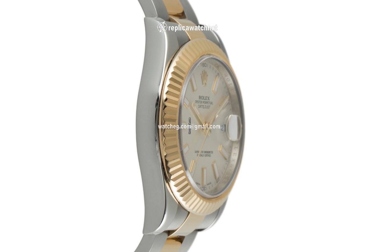 Rolex Datejust II Mens watch Unisex Gold Steel Automatic 116333 3