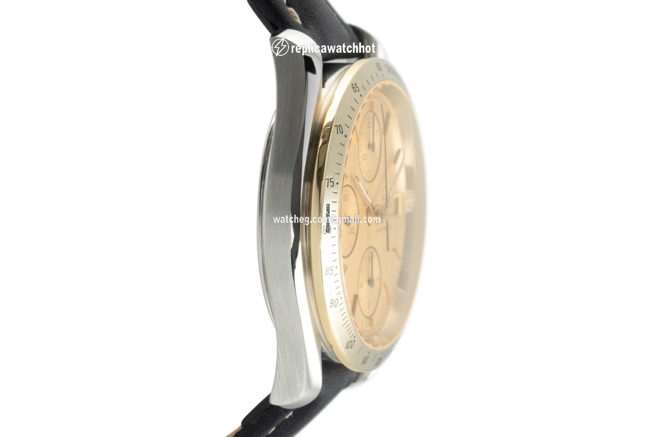 Omega Speedmaster Date Mens watch Unisex Automatic Gold Steel 3311.10.00 3
