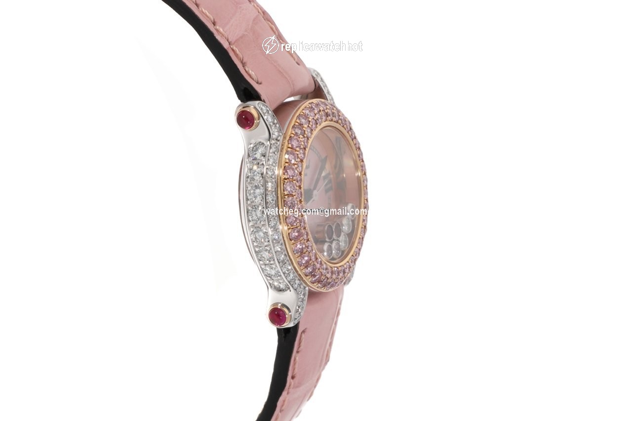 Chopard Happy Sport Womens watch Quartz White gold 27 6244 40 3