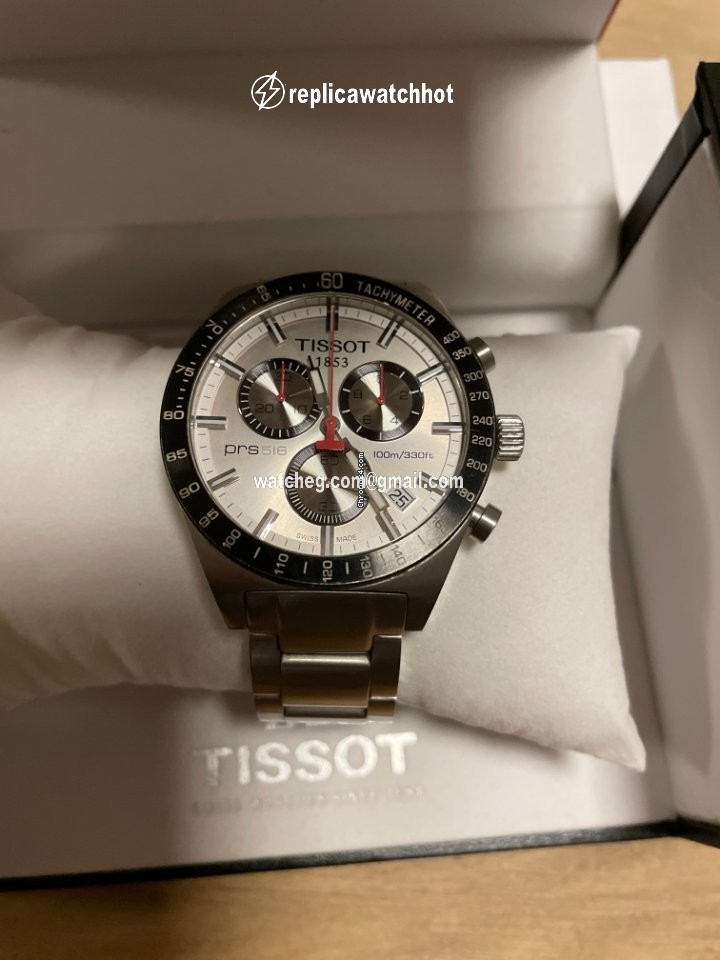 Tissot PRS 516 Mens watch Unisex Quartz Steel T044.417.21.051.00 3
