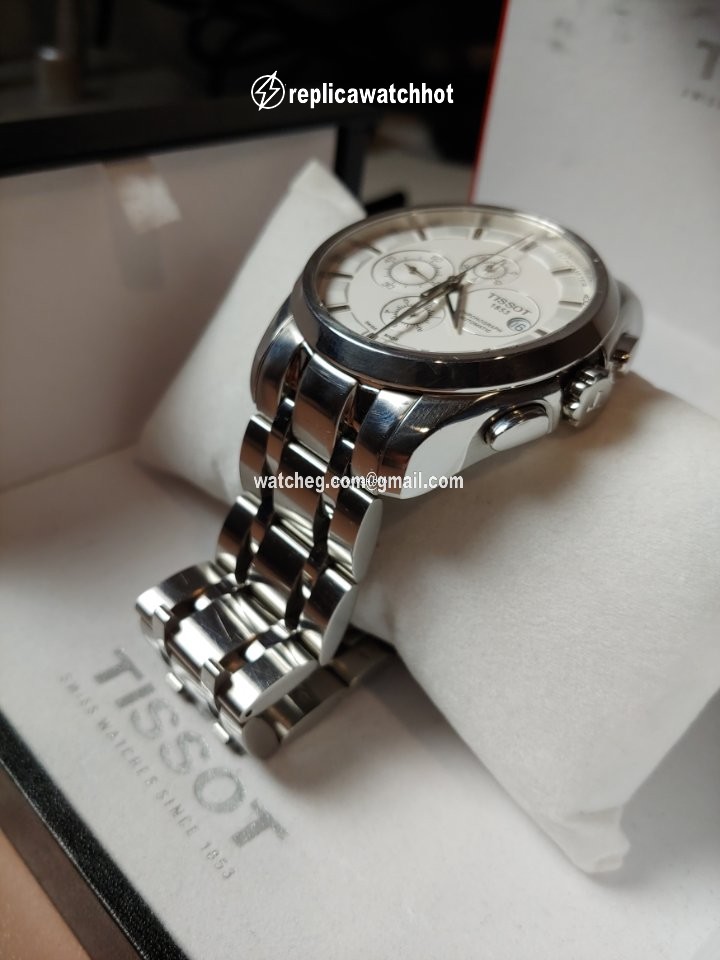 Tissot Couturier Mens watch Unisex Automatic Gold Steel T035.627.11.031.00 3