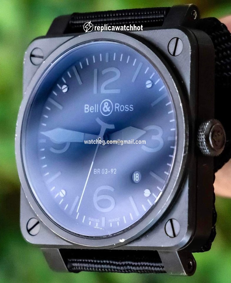 Bell & Ross BR 03 Mens watch Unisex Automatic Steel BR 03-92 Phantom 3