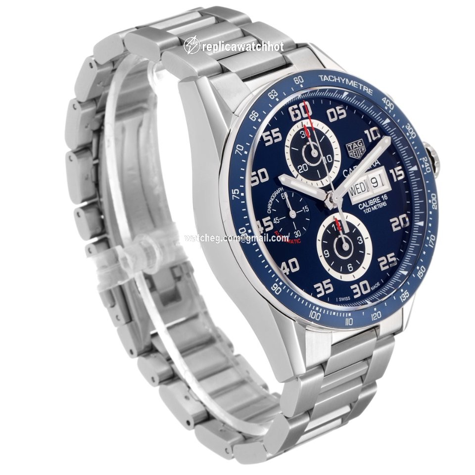 TAG Heuer Carrera Calibre 16 Mens watch Unisex Automatic Steel CV2A1V.BA0738 3