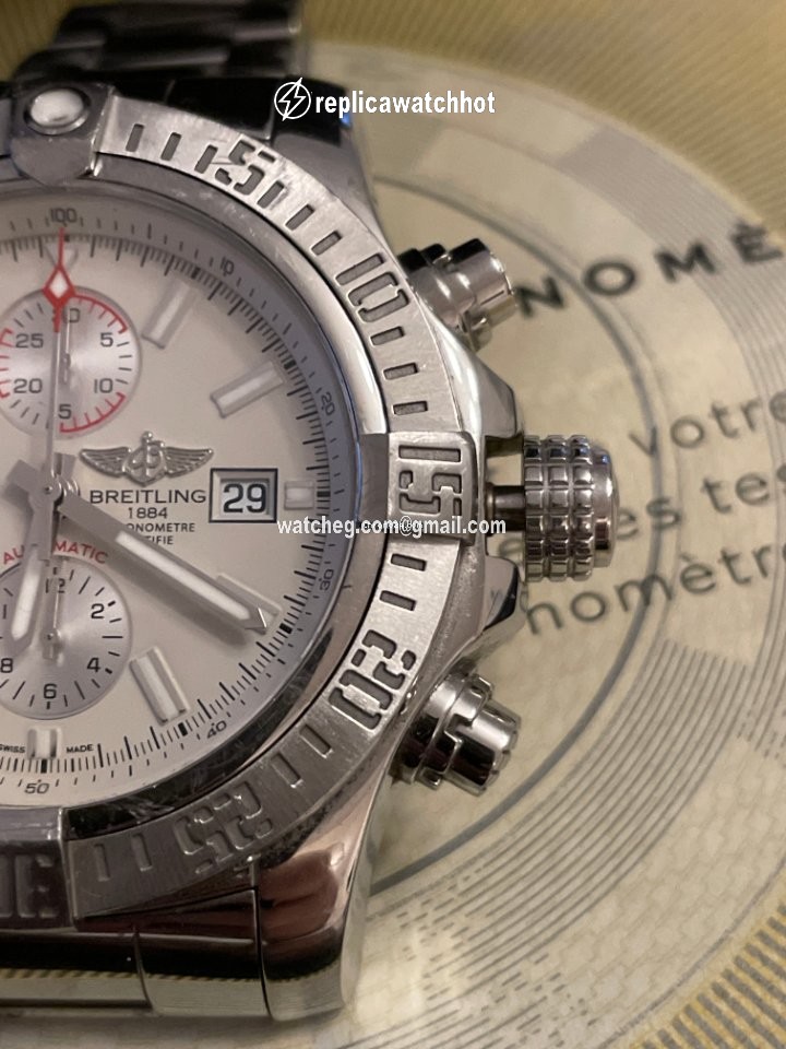 Breitling Super Avenger II Mens watch Unisex Automatic Steel A1337111.G779.168A 3