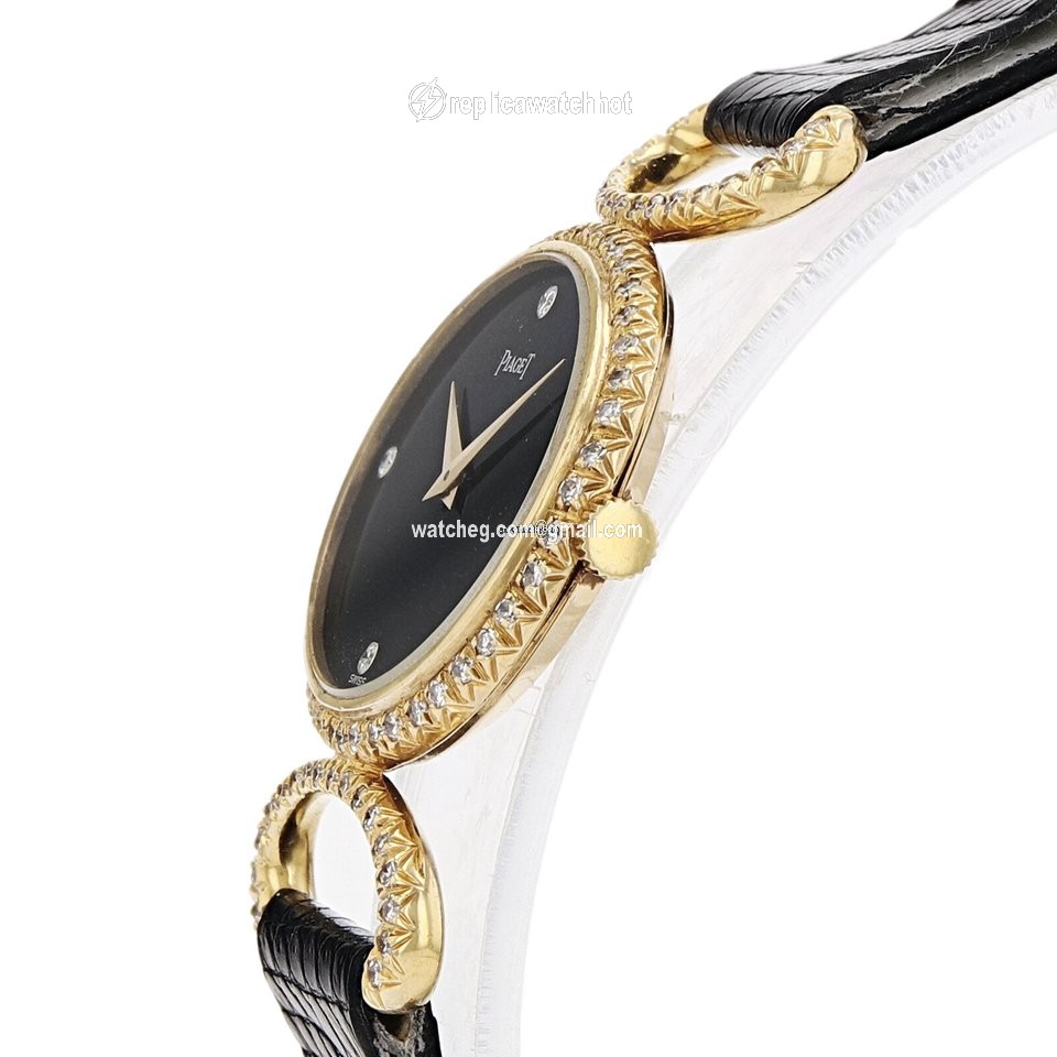 Piaget Womens watch Quartz Yellow gold NUMBER 9802DB 3