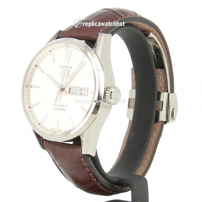 TAG Heuer Carrera Calibre 5 Mens watch Unisex Automatic Steel WAR201B 3