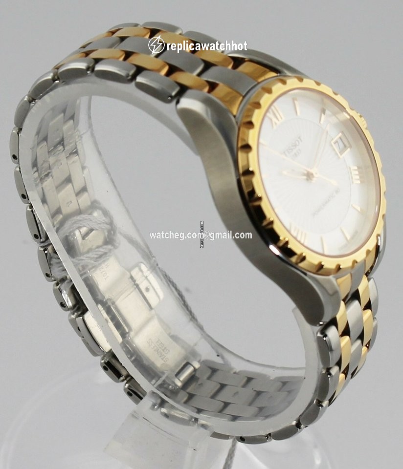 Tissot Lady 80 Automatic Womens watch Automatic Gold Steel T072.207.22.118.01 3