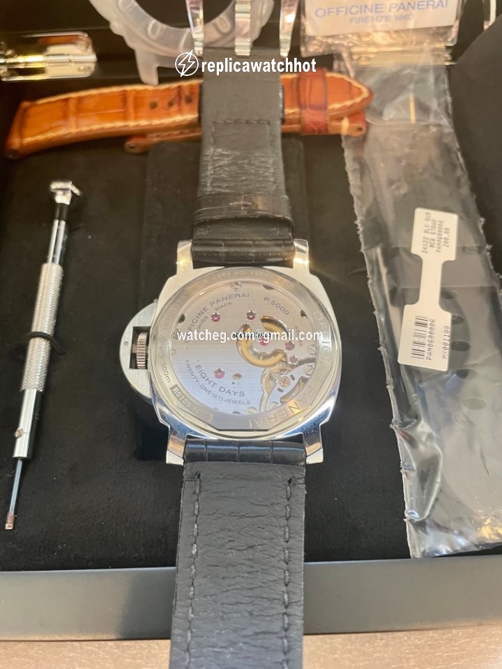 Panerai Luminor Marina 8 Days Mens watch Unisex Manual winding Steel PAM 00563 3