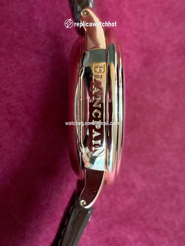 Blancpain Mens watch Unisex Automatic Rose gold 3100-1542-53B 3
