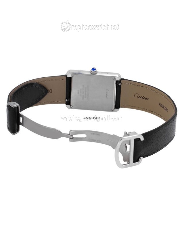 Cartier Tank Solo Mens watch Unisex Quartz Steel W5200003 3169 3