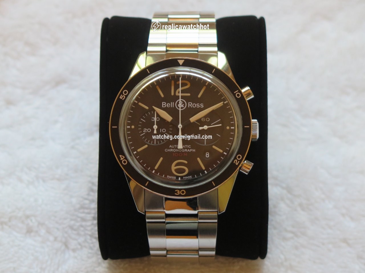 Bell & Ross BR V1 Mens watch Unisex Automatic Steel BRV126-ST-HER SST 3