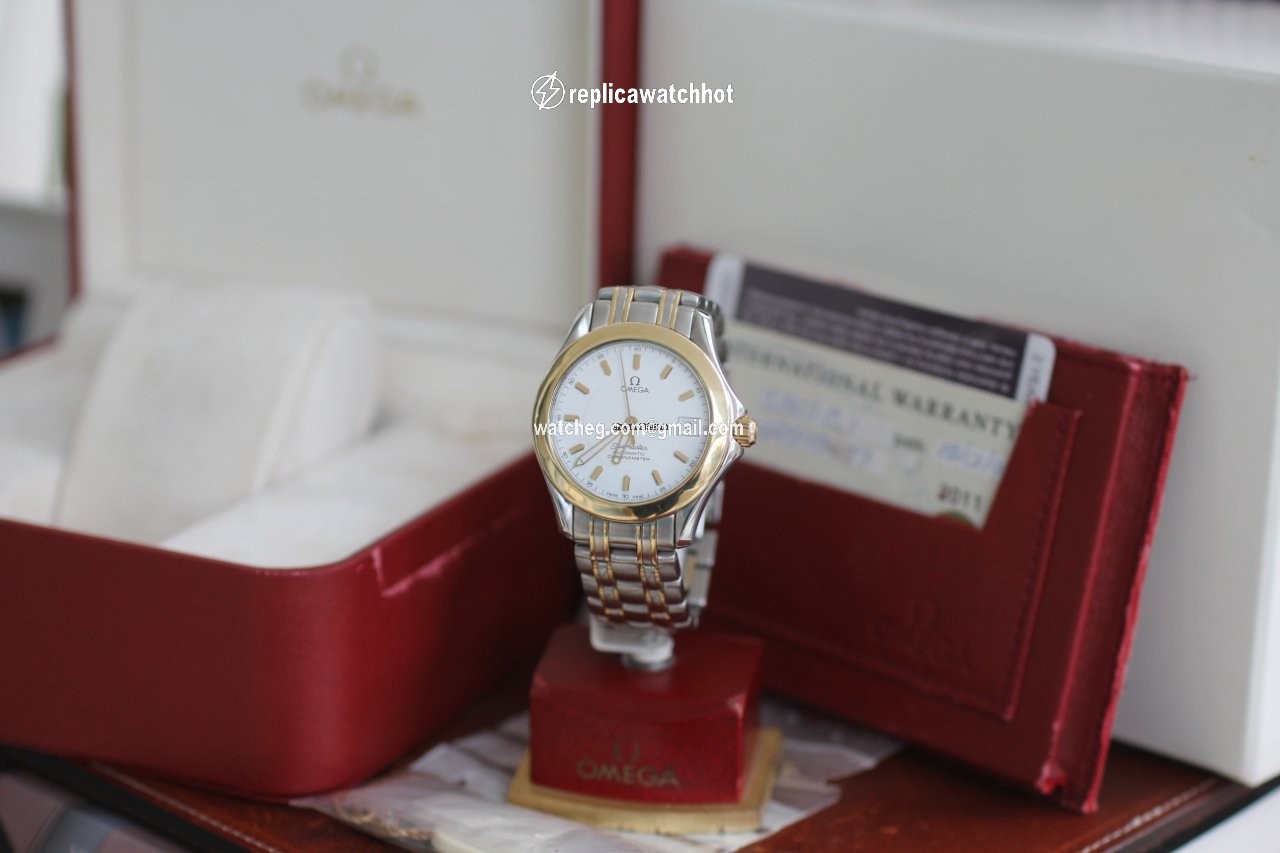 Omega Seamaster Mens watch Unisex Automatic Gold Steel 2301.21.00 3