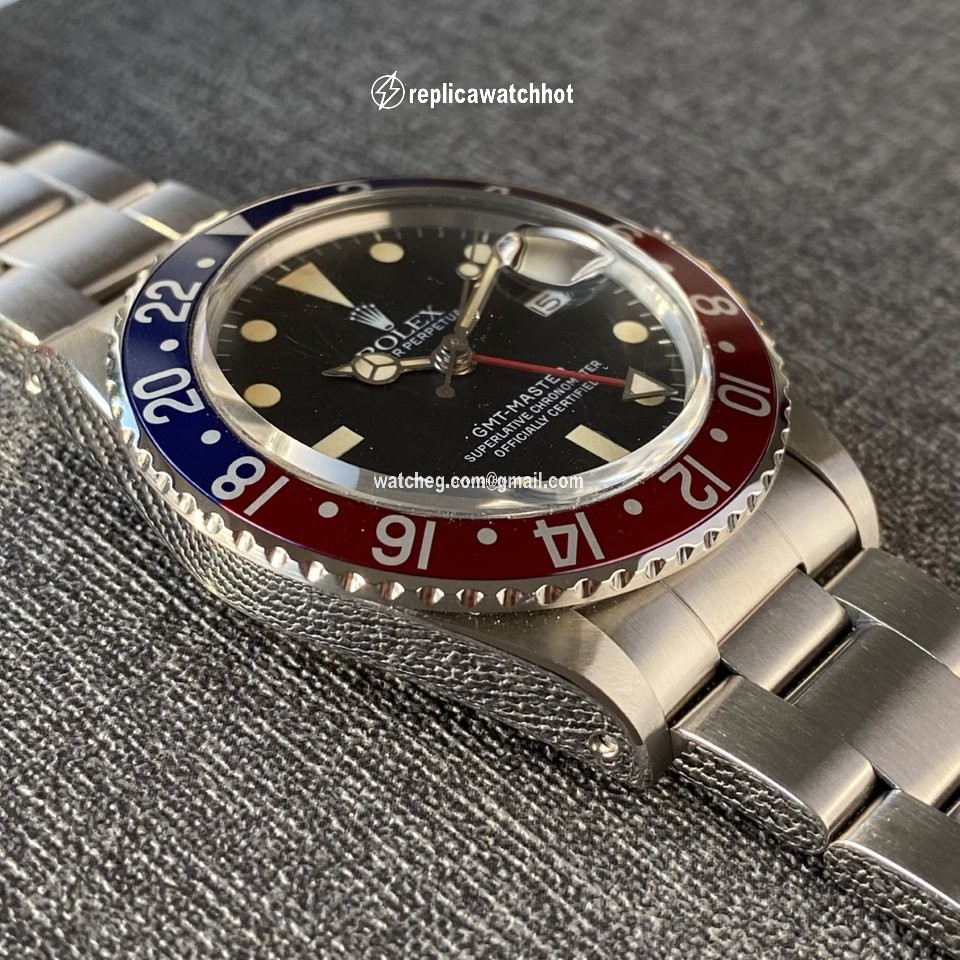 Rolex GMT-Master Mens watch Unisex Steel Automatic 16750 3