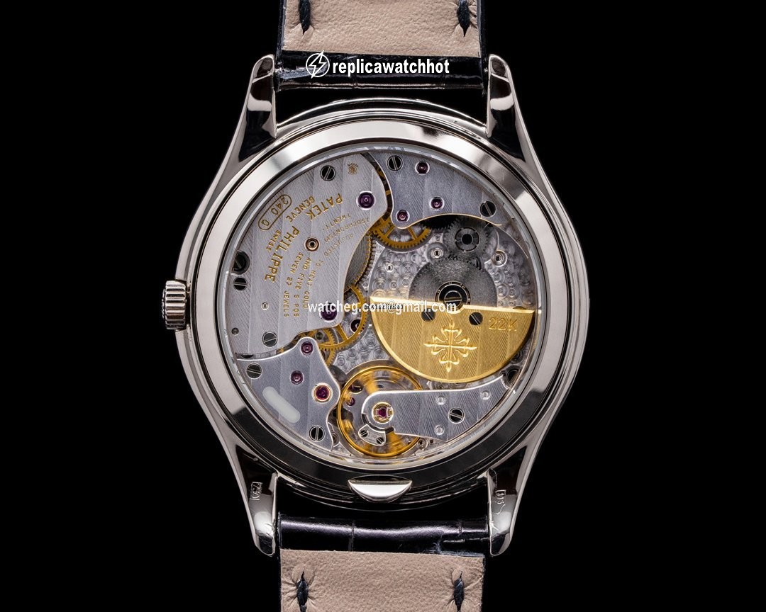 Patek Philippe Perpetual Calendar Mens watch Unisex Automatic White gold 5038G 3