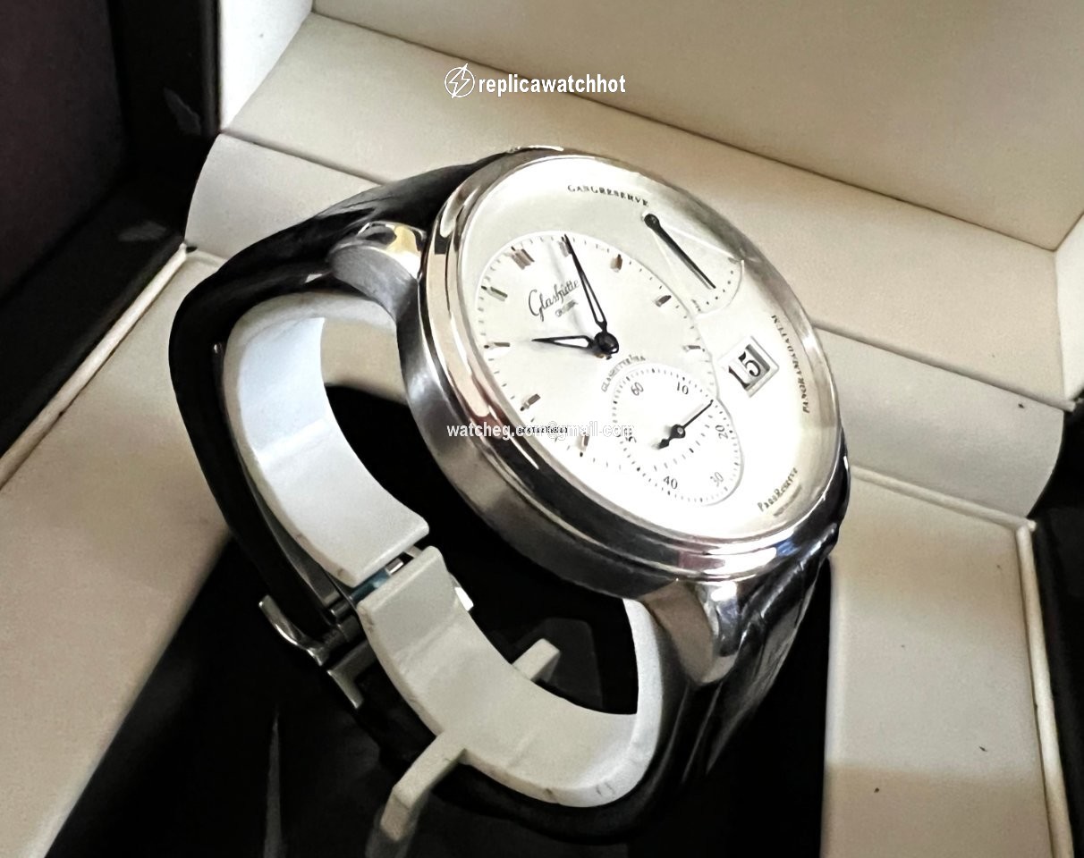Glashtte Original PanoReserve Mens watch Unisex Manual winding Steel 1-65-01-22-12-04 3
