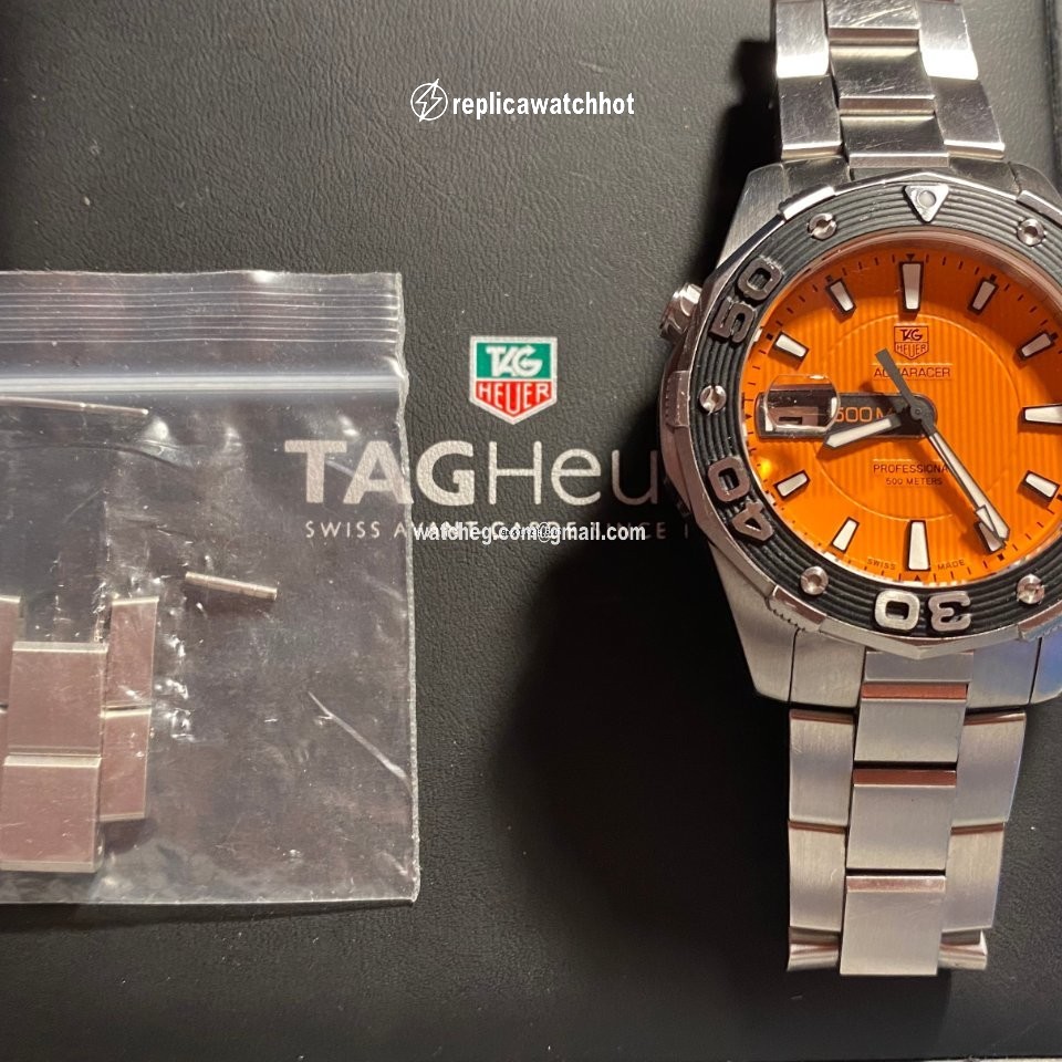 TAG Heuer Aquaracer 500M Mens watch Unisex Quartz Steel WAJ 1113 3