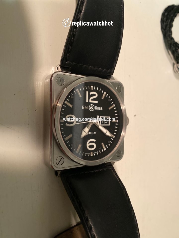 Bell & Ross BR 01-96 Grande Date Mens watch Unisex Automatic Steel BR01-96 3