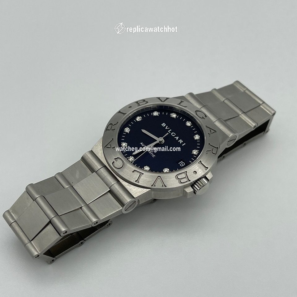 Bulgari Diagono Mens watch Unisex Automatic Steel LCV 35 S 3