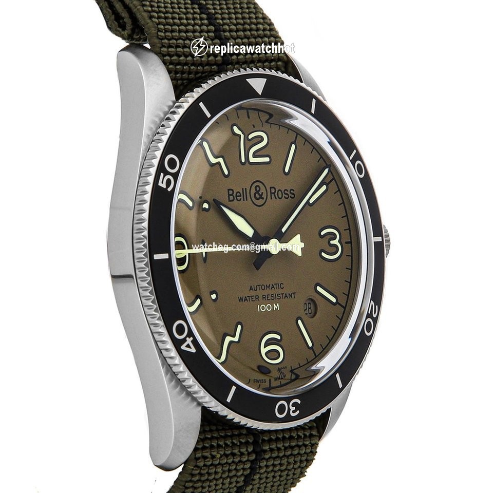 Bell & Ross BR V2 Mens watch Unisex Automatic Steel BRV292-MKA-ST SF 3